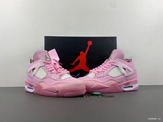 Cheap PINK 4 JORDAN X OFF-WHITE 0719
